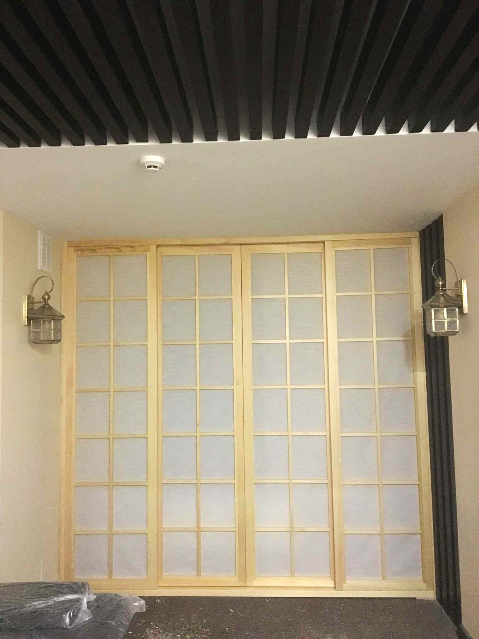 Full-Wall Custom Shoji Divider